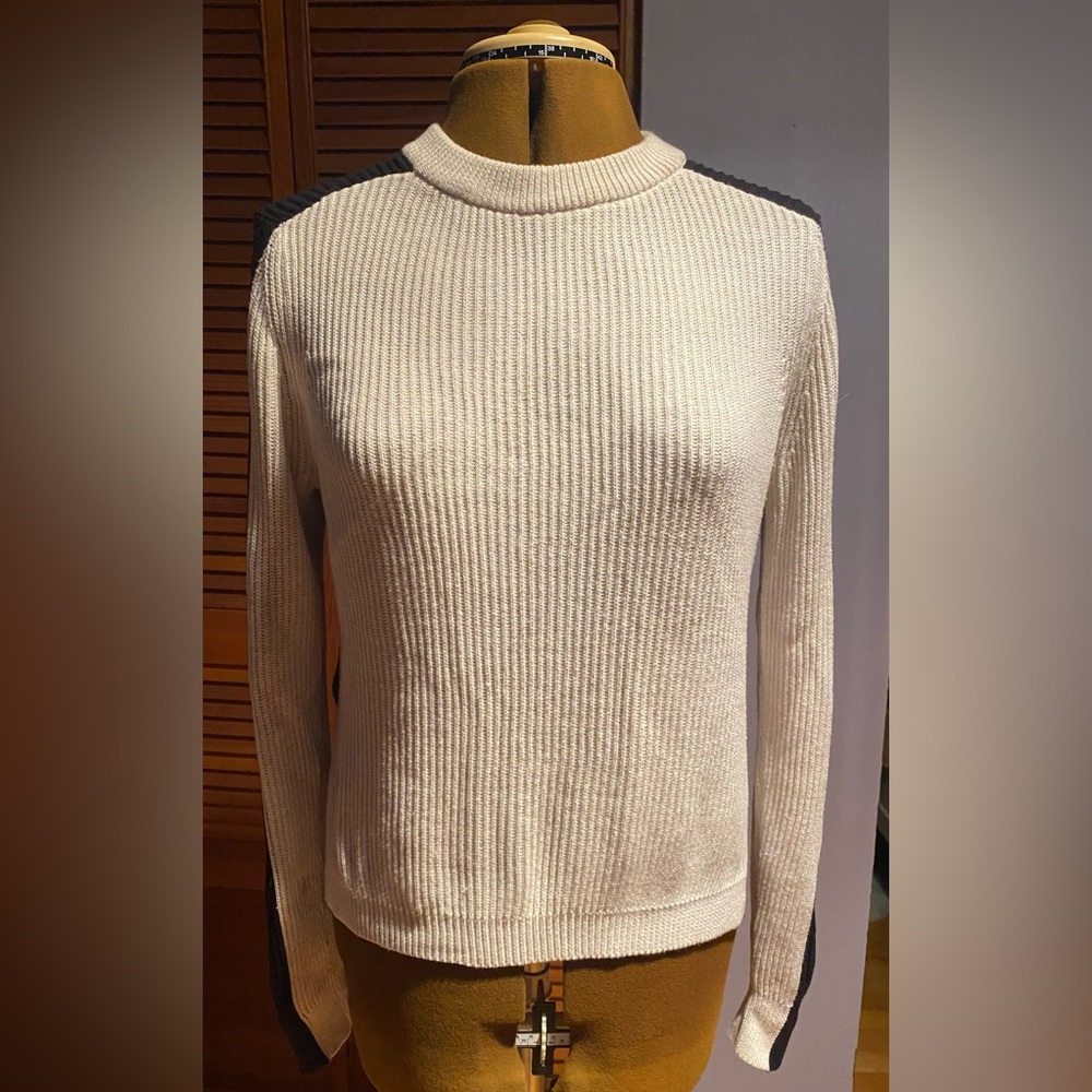 Margaret O'Leary Cream Turtleneck Sweater